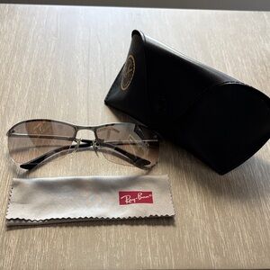 Ray-Ban Silver Gradient Sunglasses
